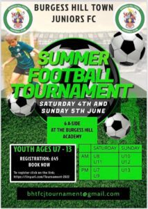 Burgess Hill Town Juniors FC Summer Football Tournament