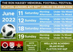 Flixton Juniors Ron Massey Memorial Football Festival 1