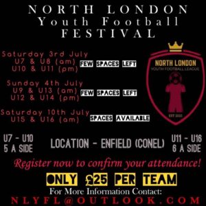 North London Youth Football Festival
