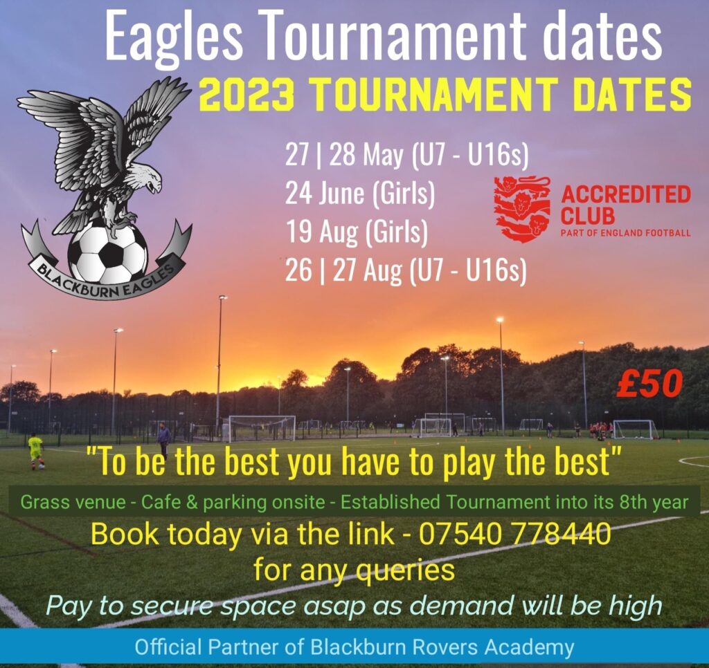 Grassroots Football Tournaments in North West England — Junior