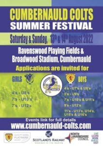 Cumbernauld Colts FC Summer Festival