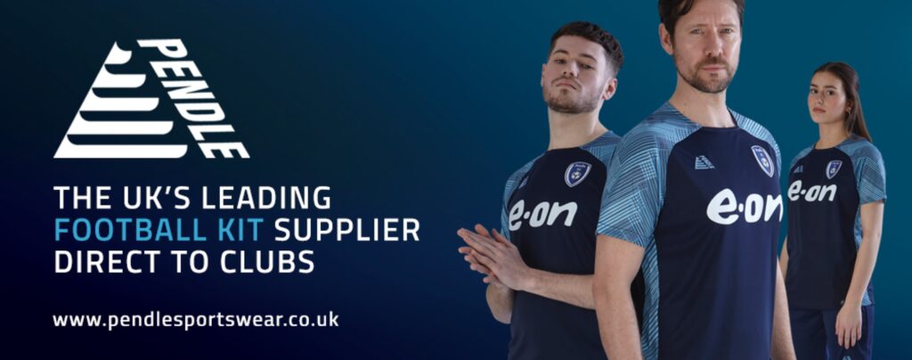 Pendle Sportswear Football Kit and Teamwear Main Banner-min